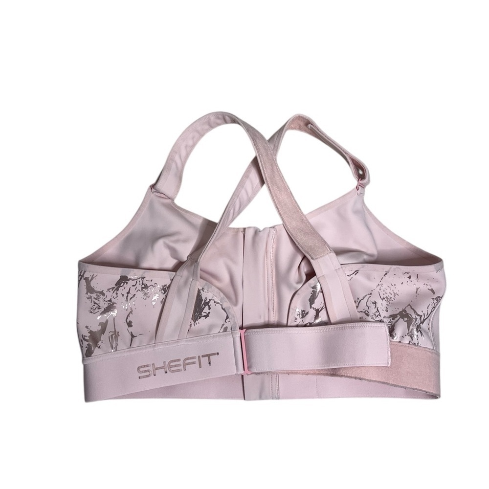 Shefit flex sports bra in pink blush Size 4 Luxe - Picture 7 of 8